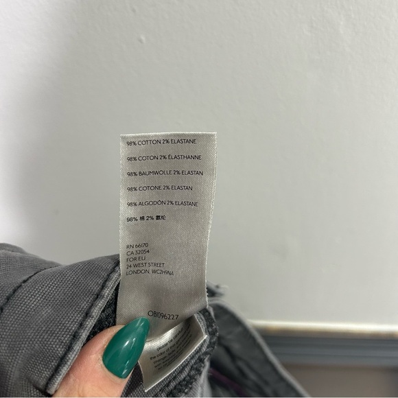 Anthropologie “The Wanderer” Pant Gray Cargo size 25 - Picture 8 of 14